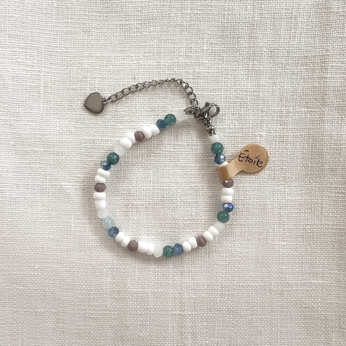 Bracelet en billes et perles