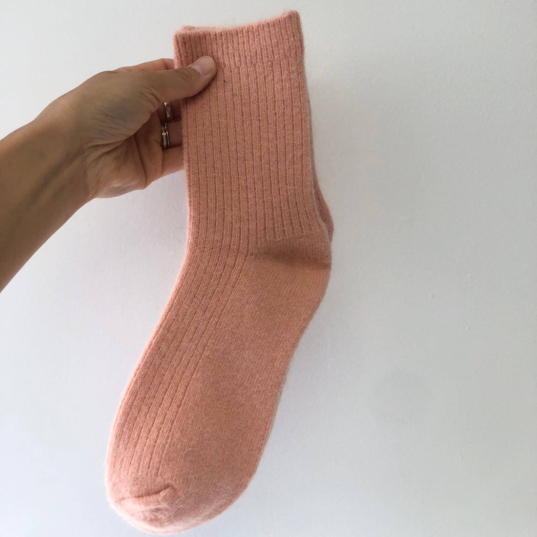 Chaussettes en laine Angora