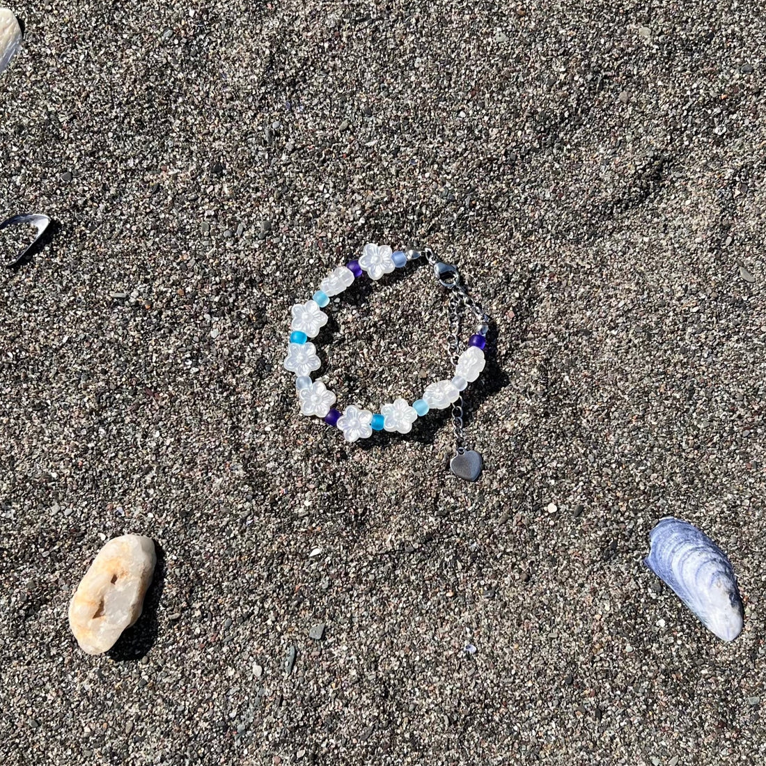 Bracelet en billes et perles