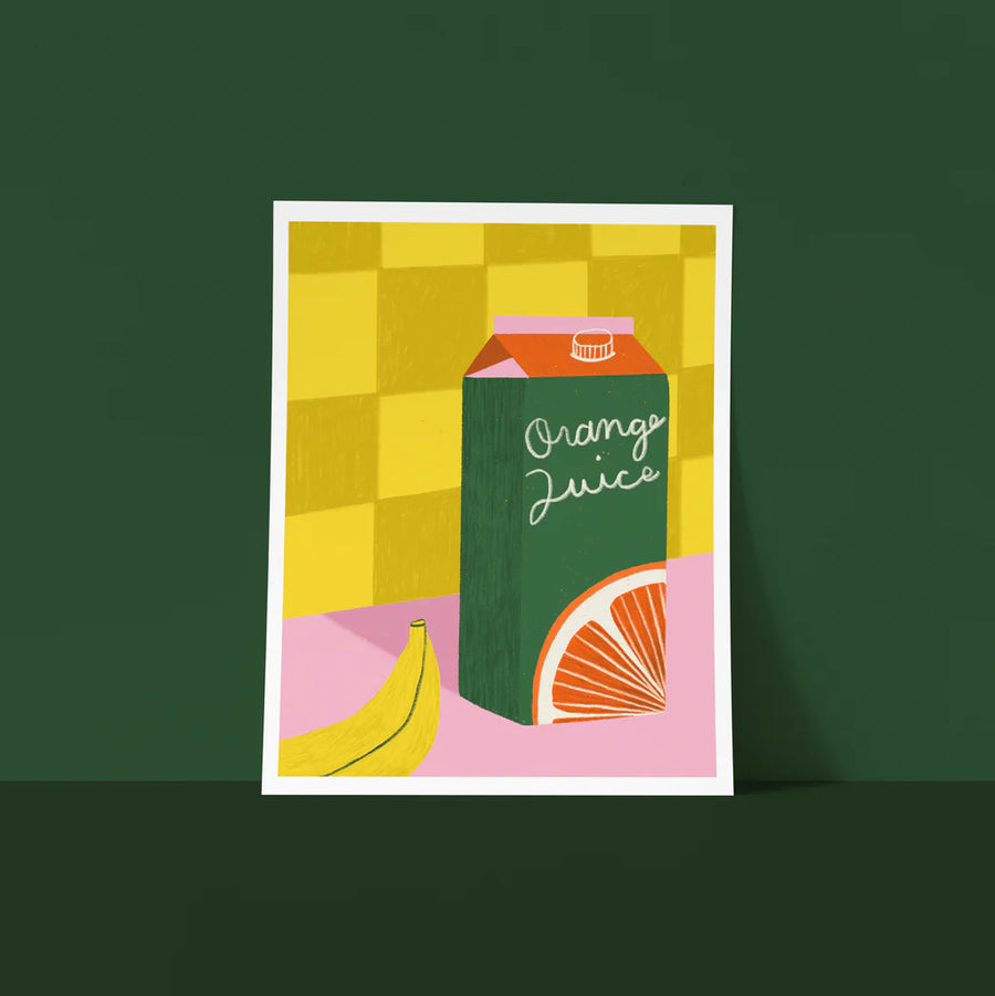 Affiche - Jus d'orange