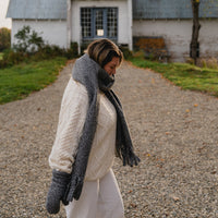 Foulard en molletonné bouclé